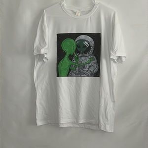 Extraterrestrial Encounter Oversized T-Shirt